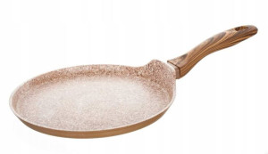 PATELNIA DO NALEŚNIKÓW 24 cm marmurkowa aluminium
