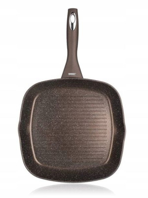 Patelnia Grillowa Tradycyjna 28 Cm Granite Brown