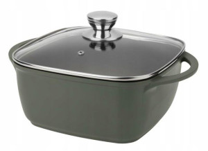 GARNEK KWADRATOWY PRESTO 28 cm 7,4 L tradycyjny