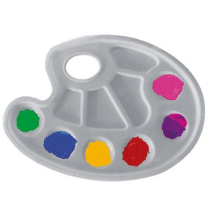Paleta podkładka do farb BAMBINO plastikowa