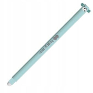 Długopis zmywalny 0,5mm niebieski USZAKI HC pastel