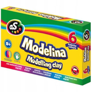 Modelina 6 kolorów AS