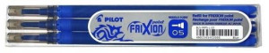 Wkład ścieralny PILOT FRIXION 0,5 niebieski 3 szt.