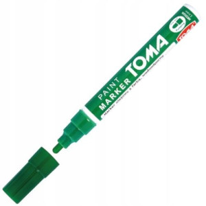 Marker olejowy TOMA zielony TO-440