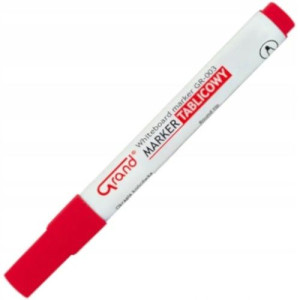 Marker do tablic suchościeralny CZERWONY okrągły