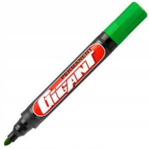 Marker niezmywalny GIGANT zielony