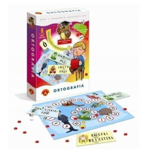 Gra ORTOGRAFIA - UKŁADANKA EDUKACYJNA Alexander 7+