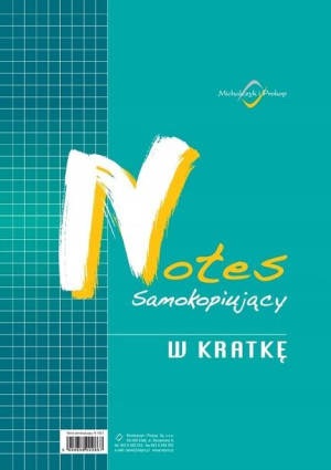 Notes samokopiujący w kratkę A5 N-103-3