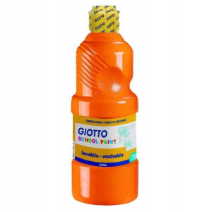 Farba tempera 500ml GIOTTO pomarańczowa