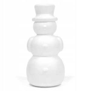 Bałwan styropianowy 14cm
