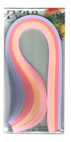 Paski do quillingu pastel tonalny 420x3mm 200szt