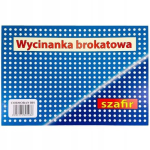 Wycinanka A4 brokat SZAFIR Cormoran