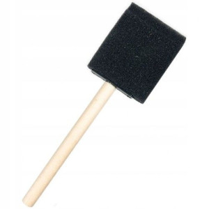 Pędzel gąbkowy płaski, 50mm Happy Color