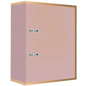 Segregator A4 75mm Satin Gold SPARKLE