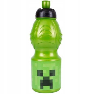 Bidon szkolny dziecięcy plastikowy Minecraft 450ml