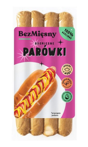 Bezmięsne Parówki 180 G - Bezmięsny
