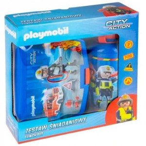 Zestaw śniadaniowy PL-07 Straż Pożarna Playmobile