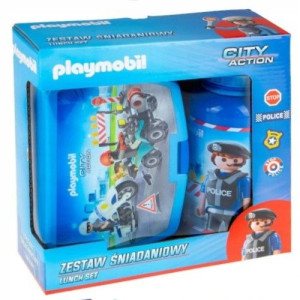 Zestaw śniadaniowy PL-08 Policja Playmobile