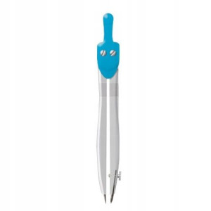 Cyrkiel metalowy na rysik plastik etui YNT BASIC