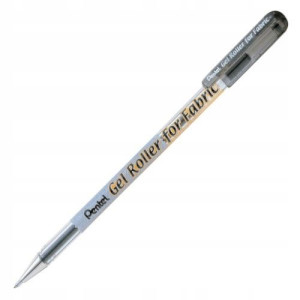 Długopis żelowy do tkanin BN-15 Pentel czarny