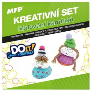 Zestaw kreatywny - malowanie kamyków II