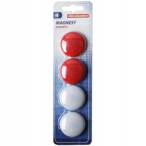 Magnesy do tablic MEMOBOARDS 4 szt. 40mm