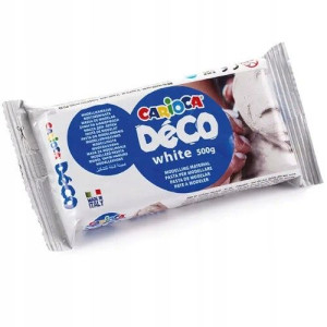 Masa do modelowania biała CARIOCA 500g