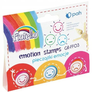 Pieczątki emocje FIORELLO 3 szt.