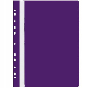 Skoroszyt twardy z zawieszką SOLLIPH fioletowy