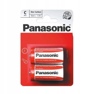 Baterie PANASONIC C R14 2 szt. 1.5V