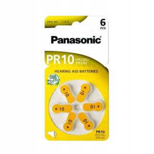 Baterie PANASONIC PR10 L 6 szt. 1.4V