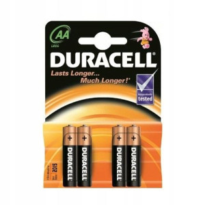 Baterie DURACELL alkaiczne LR6 AA 4szt.