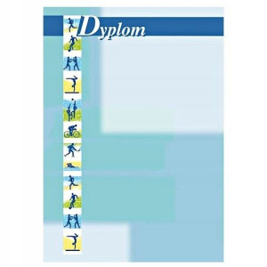 Dyplom 190g/m2 25 szt. OLIMP