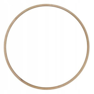 Drewniana obręcz, ring, makrama, łapacz snów 10 cm