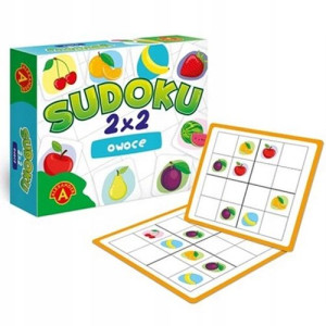 Gra SUDOKU 2x2 Owoce Alexander