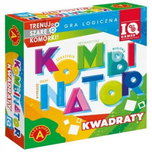Gra logiczna Kombinator- kwadraty Alexander 7+