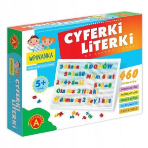 Gra Wpinanka- cyferki i literki Alexander