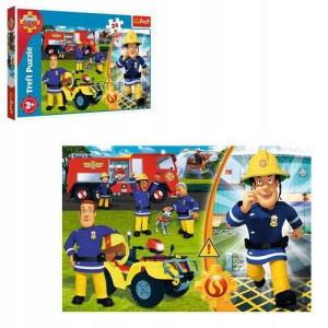 Puzzle-24 Maxi- Dzielny Strażak Sam Trefl