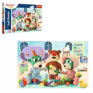 Puzzle 24 Maxi Bawmy się razem! Bobaski i miś