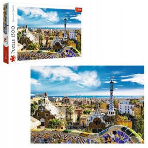 Puzzle 1500 - Park Guell Barcelona Trefl