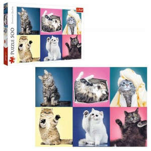 Puzzle "500 - Kociaki" Trefl