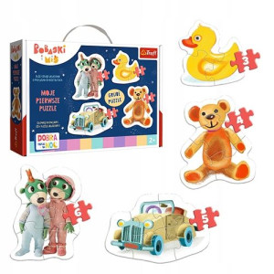 Puzzle 4 w 1 - Baby Urocze bobaski Trefli Trefl