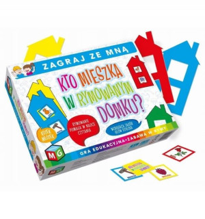 Gra dydaktyczna Kto mieszka w rymowanym domku?