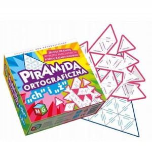 Gra edukacyjna Piramida ortograficzna CH i Ż
