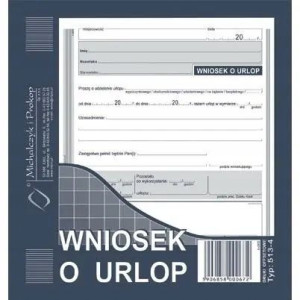 WU Wniosek o udzielenie urlopu 513-4