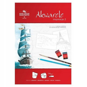 Blok Inspiracje- AKWARELE A4 KOH I NOOR