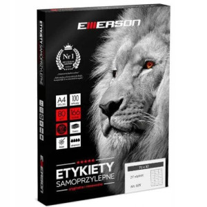 Etykiety samoprzylepne EME25 70x32 (27) 100A4