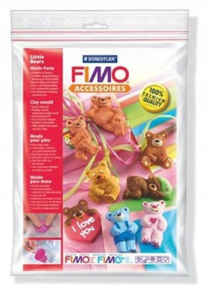 Forma do odlewów PE, Misie FIMO Staedtler