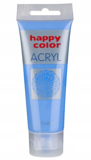 Farba akrylowa 75ml niebieski pastelowa Hapy Color