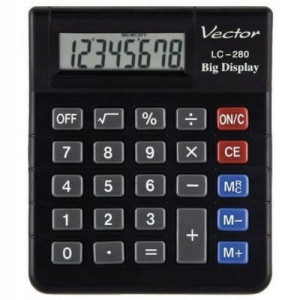 Kalkulator Vector LC-280 10,2x12 cm podstawowy
